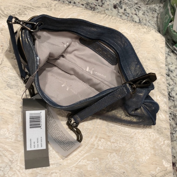 Halston 2n1 Shoulder Handbag & Clutch NWT - Picture 9 of 14